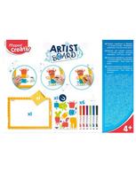 magnetine piesimo lenta - Piešimo rinkinys su magnetine lenta Maped Creativ Artist Board Monsters - 3 nuotrauka