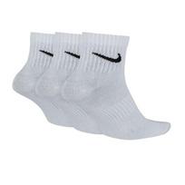 Nike Everyday Lightweight Ankle 3Pak M SX7677-100 kojinės sportui (47934) (Balta spalva, 34 - 38 dydis)