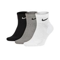 Nike Everyday Cushion Ankle 3Pak SX7667-964 kojinės sportui (91374) (Multi spalva, XL ( 46 - 50 ) dydis)