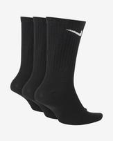 vyr kojines - Nike Everyday Lightweight Crew 3Pak SX7676-010 kojinės sportui (48189) (Juoda spalva, 39 - 42 dydis) - 2 nuotrauka