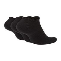 nike kojines baltos - Nike Everyday Cushion No Show 3Pak M SX7673-010 kojinės sportui (47926) (Juoda spalva, 39 - 42 dydis) - 2 nuotrauka