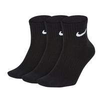 34 dydis nike - Nike Everyday Lightweight Ankle 3Pak M SX7677-010 kojinės sportui (47255) (Juoda spalva, 34 - 38 dydis) - 1 nuotrauka