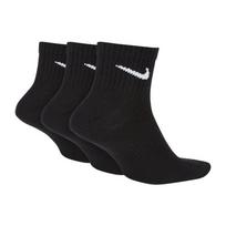 vyr kojines - Nike Everyday Lightweight Ankle 3Pak M SX7677-010 kojinės sportui (47255) (Juoda spalva, 47 - 50 dydis) - 2 nuotrauka