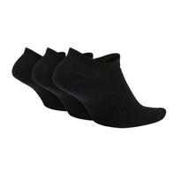 Nike Everyday Max Lightweight 3Pak SX7678-010 kojinės sportui (48118) (Juoda spalva, 42 - 46 dydis)