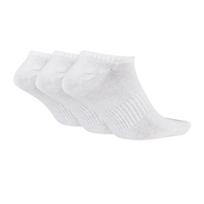 nike kojines baltos - Nike Everyday Max Lightweight 3Pak M SX7678-100 kojinės sportui (47966) (Balta spalva, 39 - 42 dydis) - 2 nuotrauka
