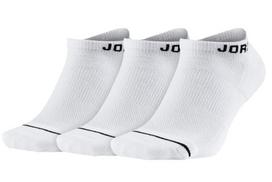 Nike Jordan Everyday Max NS 3Pak M SX5546-100 kojinės sportui (47895) (Balta spalva, 39 - 42 dydis)