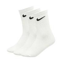 Nike Everyday Lightweight Crew 3Pak M SX7676-100 kojinės sportui (47505) (Balta spalva, 47 - 50 dydis)
