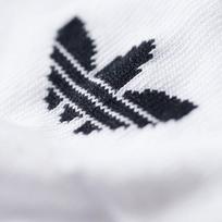 baltos kojines vyrams - Adidas ORIGINALS Trefoil Liner S20273 3 pack white kojinės sportui (43043) (Balta spalva, 35-38 dydis) - 3 nuotrauka