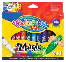 COLORINO KIDS flomasteriai keičiantys spalvas, 9+1 spalvos, 34630PTR