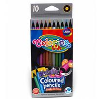 COLORINO KIDS apvalūs spalvoti pieštukai, 10 spalvų, 34678PTR