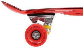 longboardas - Mini riedlentė Nils Extreme Red Electrostyle - 6 nuotrauka
