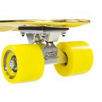 longboard - Riedlentė Nils Extreme Pennyboard PNB01, 56x14 cm geltona - 5 nuotrauka