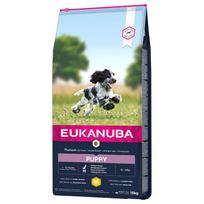 sausas maistas sunims 15kg - EUKANUBA Puppy&Junior Medium Breed 15kg - 1 nuotrauka