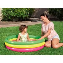 bestway baseinas - BESTWAY pripučiamas baseinas 102cm x 25cm, 51104 - 7 nuotrauka