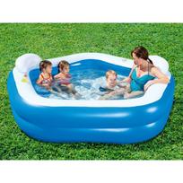 pripuciama sukurine vonia - Pripučiamas baseinas Bestway 213 x 206 x 69cm - 8 nuotrauka