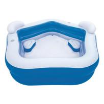 pripuciama sukurine vonia - Pripučiamas baseinas Bestway 213 x 206 x 69cm - 11 nuotrauka