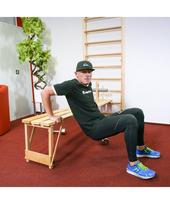 medines gimnastikos svediskos sieneles - Lakuota medinė gimnastikos švediška sienelė inSPORTline 190x65cm - 7 nuotrauka