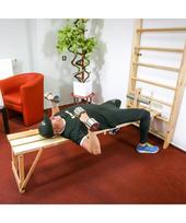 gimnastikos sienele - Lakuota medinė gimnastikos švediška sienelė inSPORTline 245x90cm - 6 nuotrauka