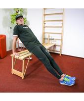 gimnastikos sienele - Lakuota medinė gimnastikos švediška sienelė inSPORTline 245x90cm - 9 nuotrauka