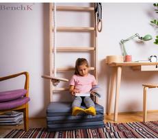 kopecios sienele - Gimnastikos sienelė su aksesuarais BenchK 112 220x67cm - 11 nuotrauka
