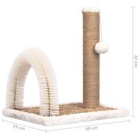 Kačių draskyklė VLX Cat Tree, 490x290x420 mm