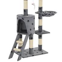 Kačių draskyklė VLX Cat Tree, 490x350x1390 mm