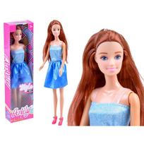 Lėlė “Anlily” su suknele, mėlyna