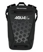 kuprine 20l - Neperšlampama kuprinė Oxford Aqua V20 20l -  Black - 2 nuotrauka