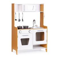 EcoToys Kitchen With Light And Sound Effect White
