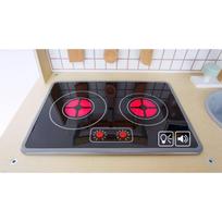 vaikiska virtuvele su - EcoToys Wooden Kitchen With Sounds - 4 nuotrauka