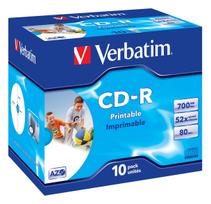 Verbatim CD-R 700MB 10pcs Jewel Case 43325