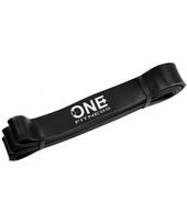 mankstos juostos - Elastinė guminė mankštos juosta One Fitness PB PRO juoda, 32x4.5x2080mm - 2 nuotrauka