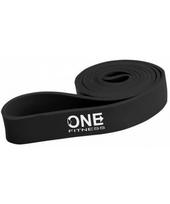 mankstos juostos - Elastinė guminė mankštos juosta One Fitness PB PRO juoda, 32x4.5x2080mm - 3 nuotrauka