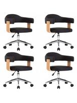 Biuro kėdė VLX Swivel 287418, ruda/juoda