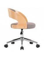 islenkta mediena - Biuro kėdė VLX Swivel 3054847, šviesiai pilka - 4 nuotrauka
