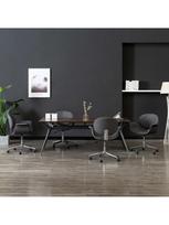 Biuro kėdė VLX Swivel 3054827, tamsiai pilka