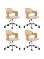 Biuro kėdė VLX Swivel 3054850, smėlio