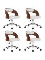 Biuro kėdė VLX Swivel 3054843, balta