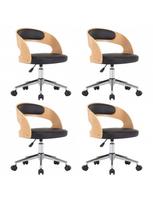 islenkta mediena - Biuro kėdė VLX Swivel 3054845, juoda - 3 nuotrauka