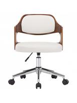 Biuro kėdė VLX Swivel 3054849, balta