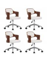 islenkta mediena - Biuro kėdė VLX Swivel 3054849, balta - 4 nuotrauka