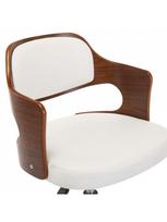 islenkta mediena - Biuro kėdė VLX Swivel 3054849, balta - 6 nuotrauka