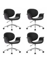 office chair - Biuro kėdė VLX Swivel 3054824, juoda - 4 nuotrauka