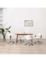 Biuro kėdė VLX Swivel 3054837, balta