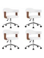 islenkta mediena - Biuro kėdė VLX Swivel 3054837, balta - 4 nuotrauka