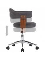 islenkta mediena - Biuro kėdė VLX Swivel 3054840, pilka - 3 nuotrauka