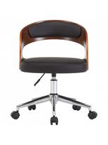 islenkta mediena - Biuro kėdė VLX Swivel 3054842, juoda - 2 nuotrauka
