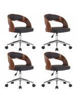 islenkta mediena - Biuro kėdė VLX Swivel 3054842, juoda - 4 nuotrauka