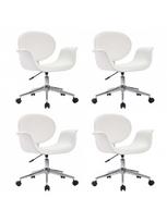 Biuro kėdė VLX Swivel 3054825, balta