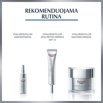 kremoji - EUCERIN dieninis kremas nuo raukšlių HYALURON-FILLER, SPF 30, 50 ml - 7 nuotrauka